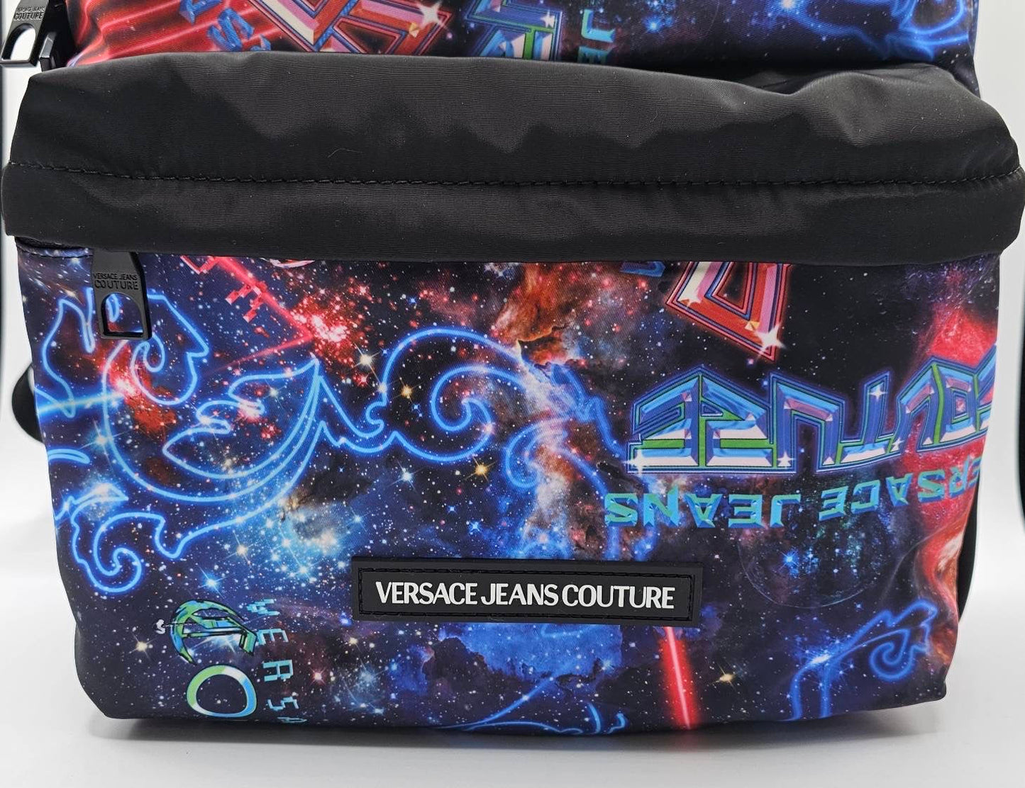 Versace Jeans Couture Logo Space Print Backpack