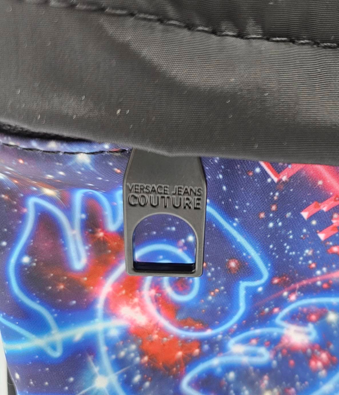 Versace Jeans Couture Logo Space Print Backpack