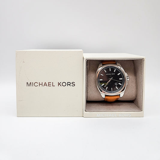 Michael Kors Bryson Black Dial Watch 42mm