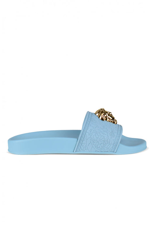 Versaces Women Medusa Slides for Everyday Comfort