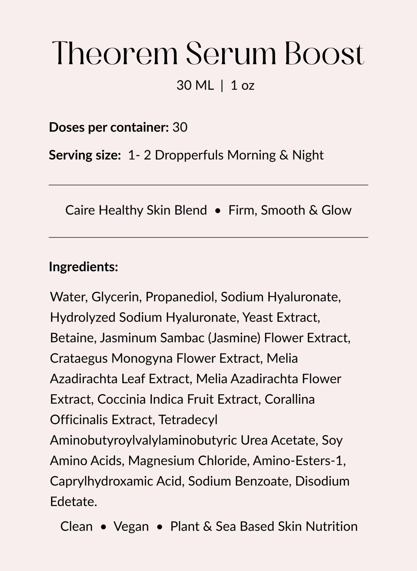 Theorem Serum Boost